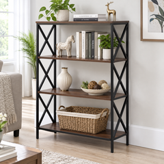 Tucson Concept Bookcase Console Organizer Rack