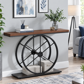 Monda Entryway Hallway table Console Media LED Table