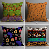 Modern Tribal Lines Cushion Cover pack of 4