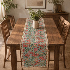 Vintage Garden Table Runner