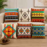 Western Throw Cushion Covers Pack of 6