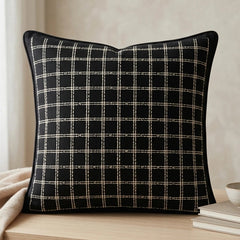 Bilin Ggaier Black Cushion Cover Pack of 4