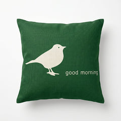 Whimsy Woods Nature Printed Cushion Covers - (Pack of 3) For Living Room, Bed Room, Home Decor