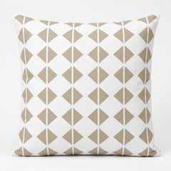 Beige Elegance Printed Cushion Covers - (Pack of 6) For Living Room, Bed Room, Home Decor