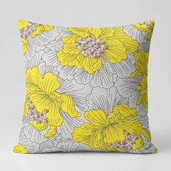 Sunlit Living Series Printed Cushion Covers - (Pack of 5) For Living Room, Bed Room, Home Decor