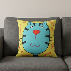 Cute Animal Cat Monkey Cushion Covers Pack of 6