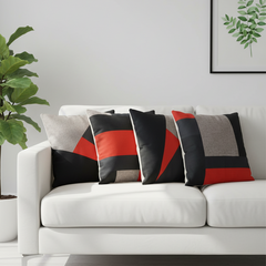Red Shift Cushion Covers Pack of 4