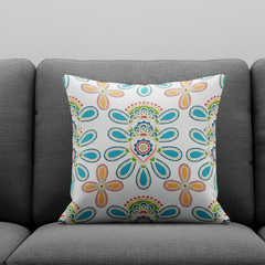 Ocean Flowers Cushion Covers Pack of 4