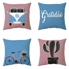 ColorFlick Cushion Covers Pack Of 4