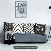 Sunday Home Cushion Covers Pack Of 4