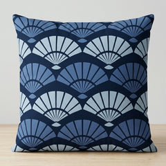 Indigo Elegance Printed Cushion Covers - (Pack of 5) For Living Room, Bed Room, Home Decor