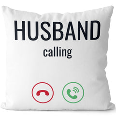 Husband calling Cushion Covers - Pack of 2