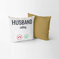 Husband calling Cushion Covers - Pack of 2