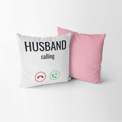 Husband calling Cushion Covers - Pack of 2