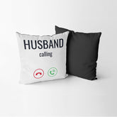 Husband calling Cushion Covers - Pack of 2