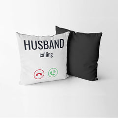 Husband calling Cushion Covers - Pack of 2
