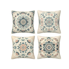 Boho Chic Cushion Covers Pack of 4