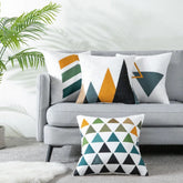 Teade Geometric Throw Pillow Covers Pack of 4
