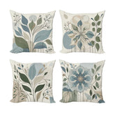 Ambesonne Leaves Cushion Covers Pack Of 4