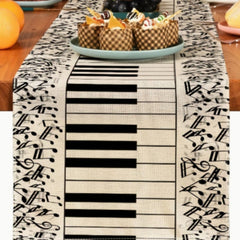 Musical Note Table Runner