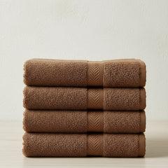 Ultra Dry Pure Cotton Hand Towel Brown