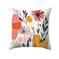 Colorful Floral Cushion Cover Set Pack Of 4
