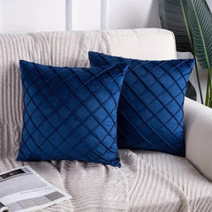 Executive Velvet Cushion Pack Of 2