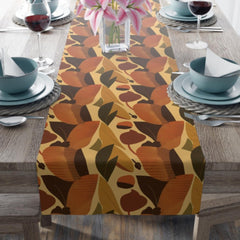Mid-Century Modern Fall Table Runner