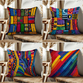 Tribal Palette Cushion Cover Pack Of 4