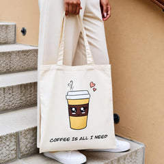 Coffee Cup Tote Bag