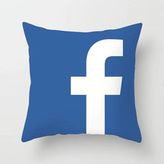 Social Media Cushion Covers Pack of 6