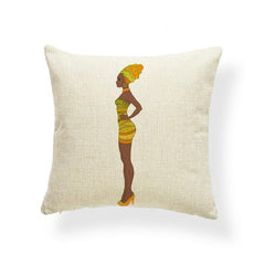 Indeginous Women Cushion Covers Pack of 6