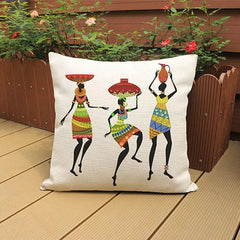 Dancing African Cushion Covers Pack of 5