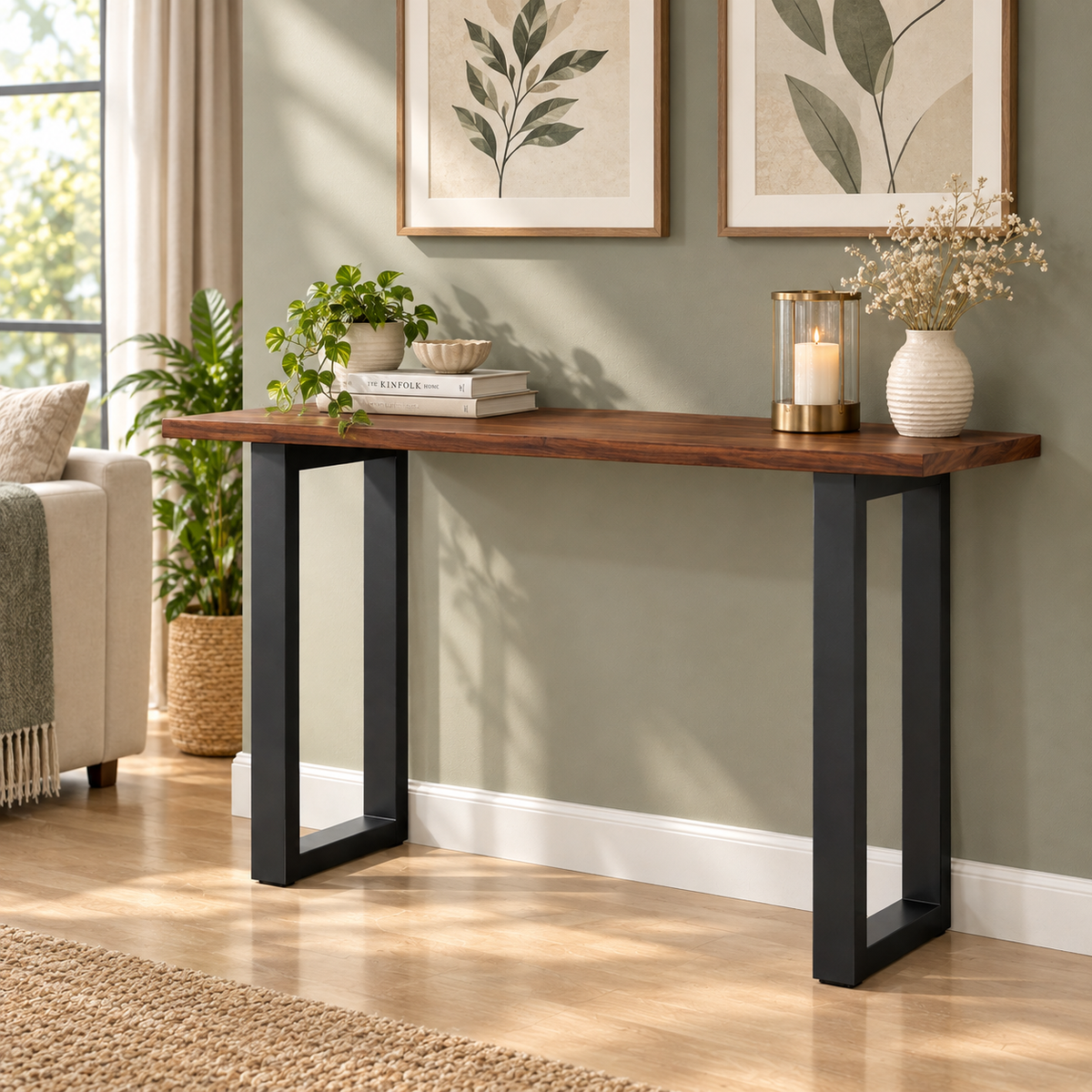 Yost Entryway Console Organizer Table