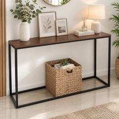 Joolihome Slim Console Table for Entryway with Open Storage Shelf