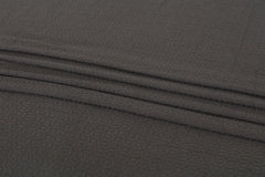 Waffles Terry Cotton Thermal Blanket - Charcoal Grey