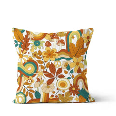 Autumn Print Cushion Cover Pack of 4