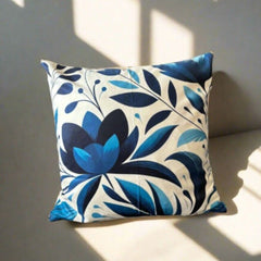 Royal Blue Garden  Cushions Cover Pack of 2