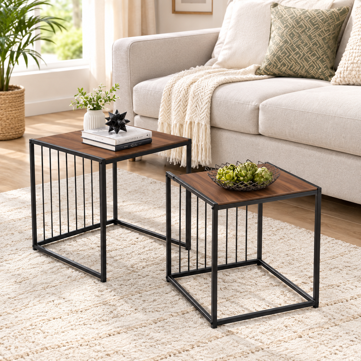 Urcha Living Lounge Center Coffee Nesting Tables