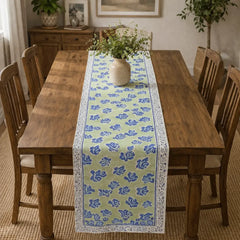 Sage Rose Table Runner
