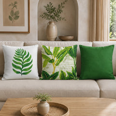 Kit Com Capas Para Printed Cushion Covers Pack of 3