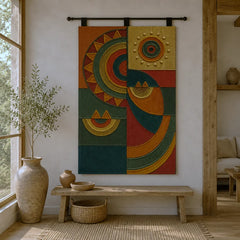 Terra Rhythm Wall Tapestry