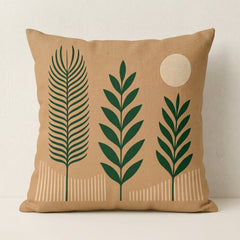 Verdant Earth Botanica Printed Cushion Covers - (Pack of 4) For Living Room, Bed Room, Home Decor