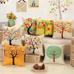 Multi-Color Floral Cushion Covers Pack of 7