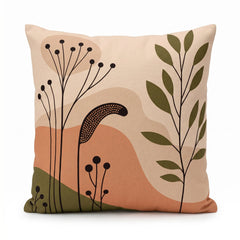 Designer Nature Inspired Printed Cushion Covers - (Pack of 4) For Living Room, Bed Room, Home Decor (Copy) (Copy) (Copy) (Copy)