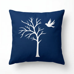 Whimsy Woods Nature Printed Cushion Covers - (Pack of 3) For Living Room, Bed Room, Home Decor