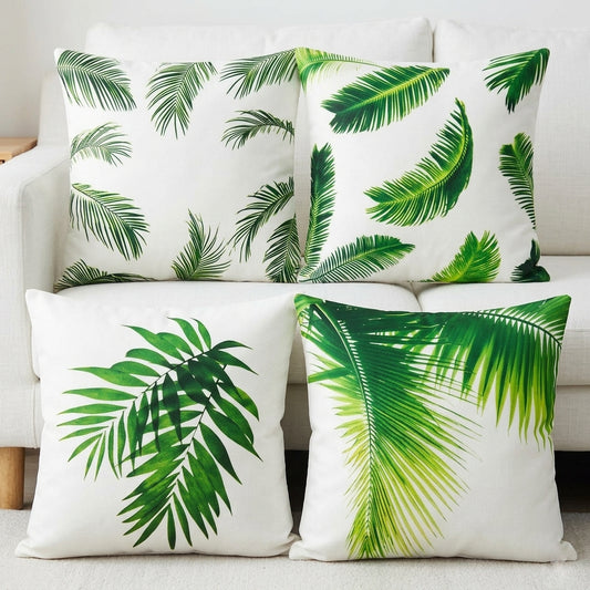 Tropical Linen Cushion Cover pack of 4