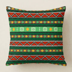 Multicolour Boho Printed Cushion Covers - (Pack of 7) For Living Room, Bed Room, Home Decor
