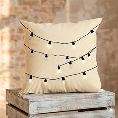 Modern String Pattern Throw Pillow Covers Pack of 4