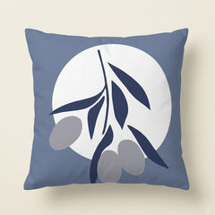 Scandi Leaf Abstract Printed Cushion Covers - (Pack of 4) For Living Room, Bed Room, Home Decor